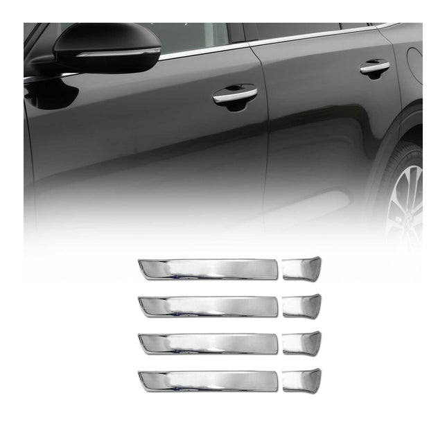 Chrom Türgriff Blende für VW Touareg 2010-2018 4tür Edelstahl 8tlg
