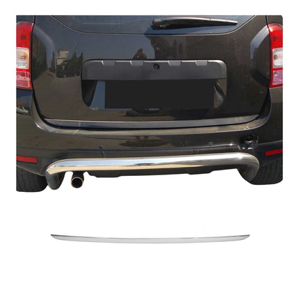 Kofferraumleiste Heckklappe Leiste für Dacia Duster 2010-2018 Edelstahl Chrom