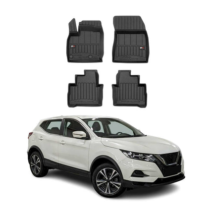 OMAC Gummi Fußmatten für Nissan Qashqai 2021-2026 Premium TPE Automatten 4tlg