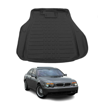 Kofferraumwanne Laderaumwanne für BMW 7er E65 2001-2009 Stufenheck Gummi TPE