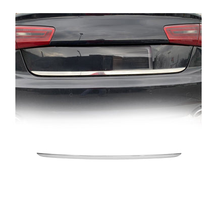 Kofferraumleiste Heckleiste für Audi A6 C7 Limo 2011-2015 Edelstahl Chrom