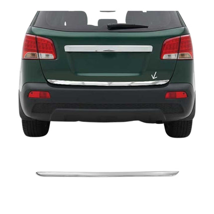Kofferraumleiste Heckklappe Leiste für Kia Sorento 2009-2014 Edelstahl Chrom