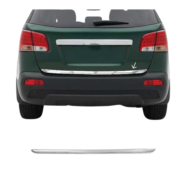 Kofferraumleiste Heckklappe Leiste für Kia Sorento 2009-2014 Edelstahl Chrom
