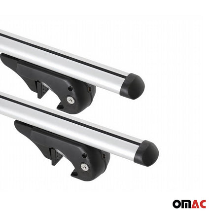 Menabo Universal Grundträger Dachträger Aluminium Silber 2tlg 120cm Brio