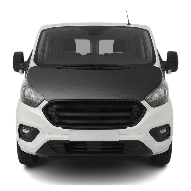 Haubenbra Steinschlagschutz für Ford Transit Tourneo Custom 2013-18 Carbon Optik
