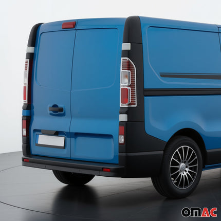 Rücklicht Leisten Heckleuchte für Opel Vivaro B 2014-2019 Chrom ABS Silber 2tlg
