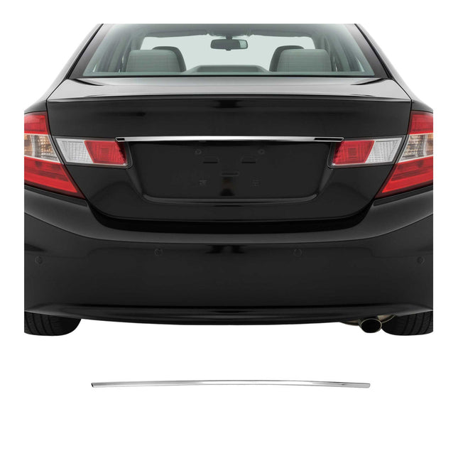 Heckklappe Kofferraumöffner für Honda Civic IX Limo 2012-2016 Edelstahl Chrom