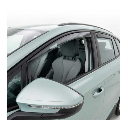 Windabweiser Regenabweiser für Skoda Enyaq 2020-2026 Dunkel Acryl 4tlg