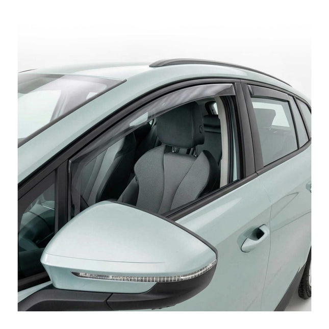 Windabweiser Regenabweiser für Skoda Enyaq 2020-2026 Dunkel Acryl 4tlg