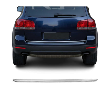 Kofferraumleiste Heckleiste für VW Touareg 2002-2010 Untere Chrom Edelstahl