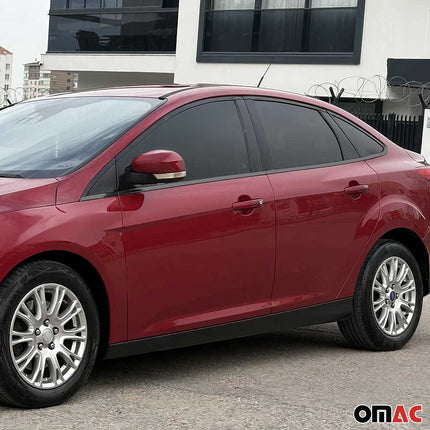 Fensterleisten Fensterrahmen für Ford Focus 2011-2018 Stufenheck Edelstahl 8 tlg