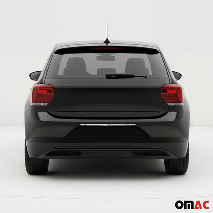 Kofferraumleiste Heckklappe Leiste für VW Polo 2017-2021 Edelstahl Chrom 1tlg