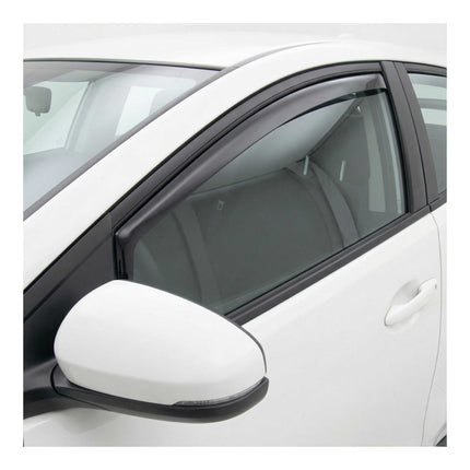 Windabweiser Regenabweiser für Honda Civic Stufenheck 2012-2015 Dunkel Acryl 2x