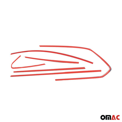 Fensterleisten Zierleisten für Opel Astra J Kombi 2010-2015 Edelstahl Chrom 12x