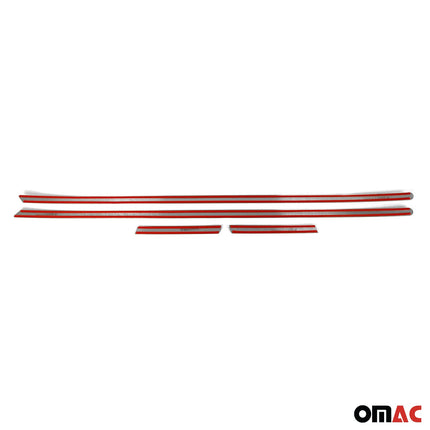 Seitentürleiste Türleisten Türschutzleiste für Skoda Citigo 2011-2020 Chrom 4x