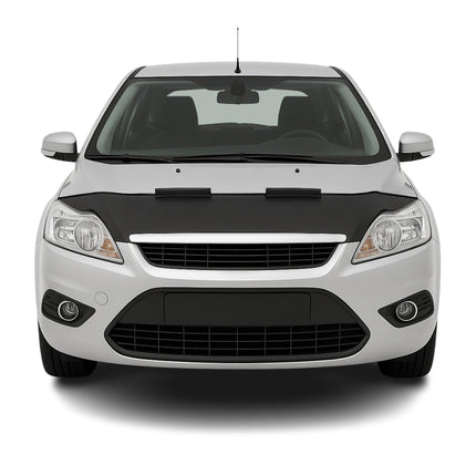 Haubenbra Steinschlagschutz Bonnet Bra für Ford Focus 2008-2011 Schwarz Halb