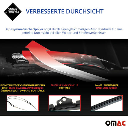SWF Scheibenwischer Wischblatt set für Skoda Kamiq 2019-2026