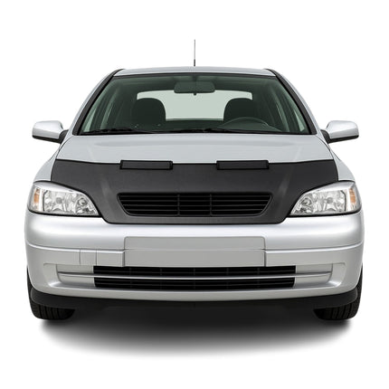 Haubenbra Steinschlagschutz für Opel Astra G Schrägheck 1998-2009 Carbon Halb