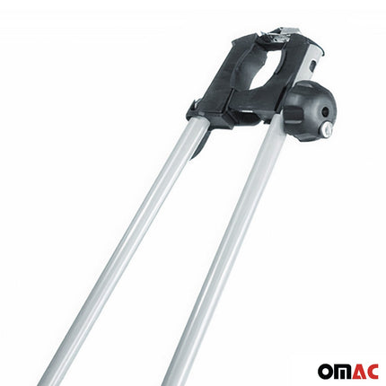 Fahrradträger Dachfahrradträger bis 15kg Fahrradhalter Aluminium Fahrräder 2tlg