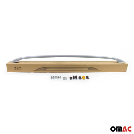 Dachreling Relingträger Aluminium für Fiat Panda 2003-2012 Alu Silber 2x