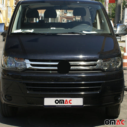 Kühlergrill Leisten Grillleisten für VW Caravelle T5 2010-15 Edelstahl Chrom 4x