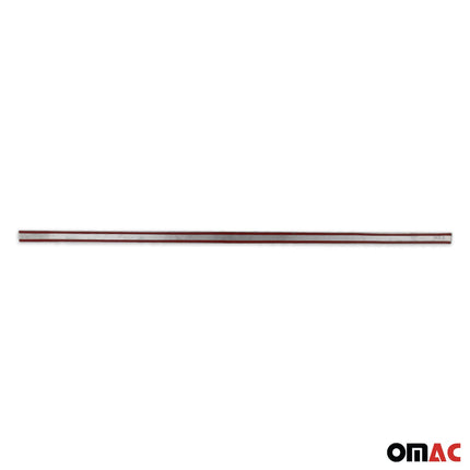 Kofferraumleiste Heckleiste für Citroen C4 2004-2010 Schrägheck Edelstahl Chrom