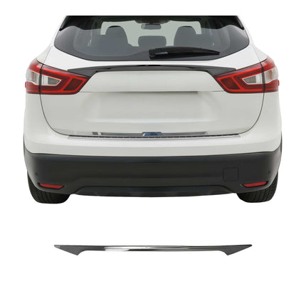 Heckklappe Kofferraumöffner für Nissan Qashqai J11 2014-2021 Edelstahl Dunkel