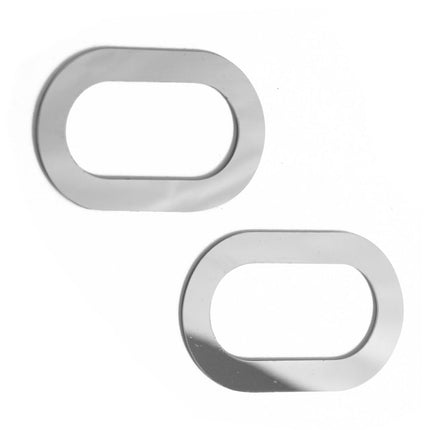 Blinkerrahmen Signalblende Blinker für Dacia Duster 2010-2018 Edelstahl 2x