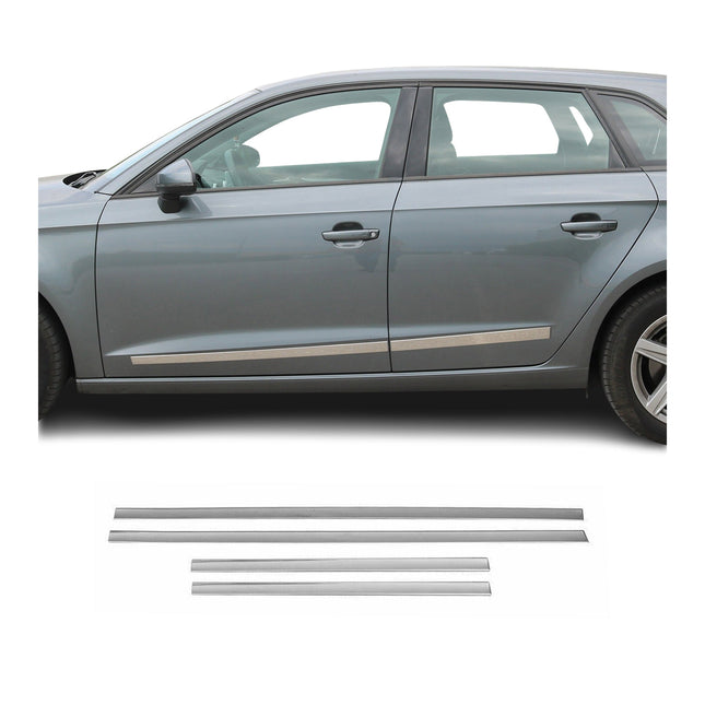Türschutz Seitentürleiste Türleiste für BMW 3er E90 2005-2013 Edelstahl 4x