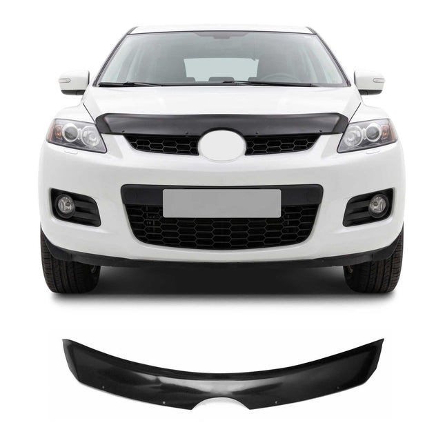 Motorhaube Deflektor Insekten Steinschlagschutz für Mazda CX-7 2006-2012 Schwarz