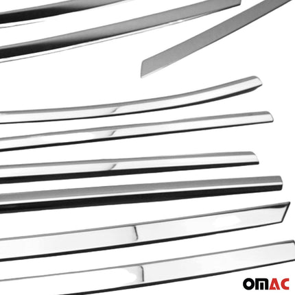 Fensterleisten Fensterrahmen für Hyundai IX35 2010-2024 Edelstahl Chrom 10x