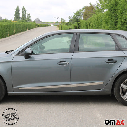 Türschutz Türleiste Seitentürleiste für Audi Q5 2008-2026 Edelstahl Chrom 4x