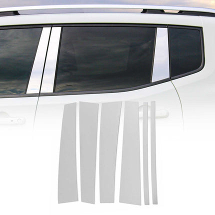 B-Säule C-Säule Türsäulen Verkleidung für Land Rover Sport 2005-2013 Chrom 6tlg