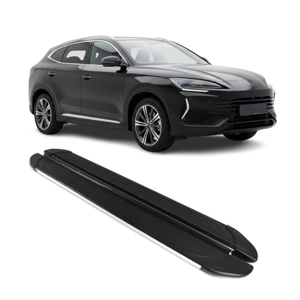 Trittbretter Seitenbretter für BYD Seal U SUV 2024-2026 Aluminium Grau Schwarz
