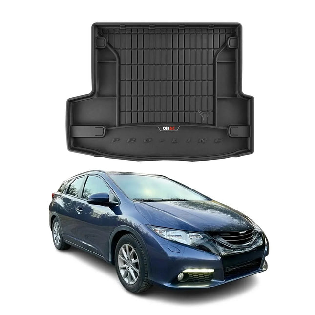 OMAC Gummi Kofferraumwanne für Honda Civic IX Tourer 2013-2016 TPE Laderaumwanne