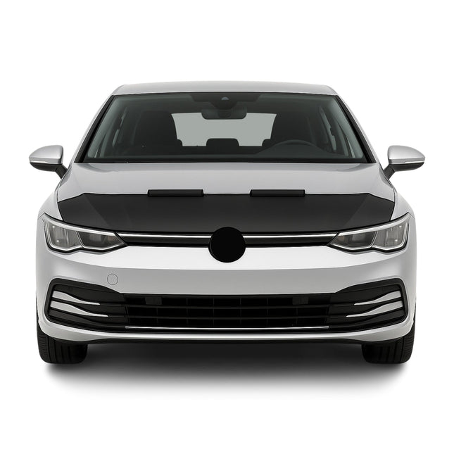 Haubenbra Steinschlagschutz Bonnet Bra für VW Golf 2019-2026 3Tür Schwarz Halb