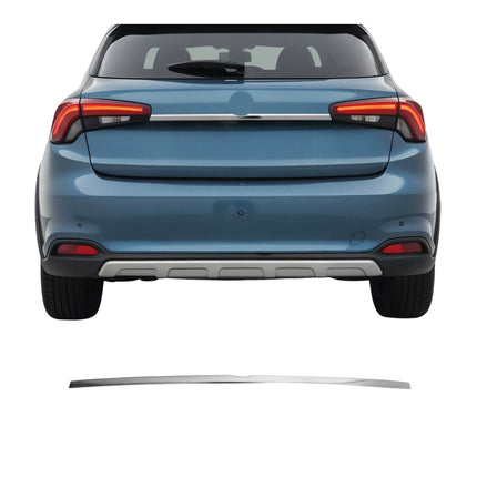 Kofferraumöffner Griff für Fiat Tipo 2015-2026 Schrägheck Edelstahl Chrom