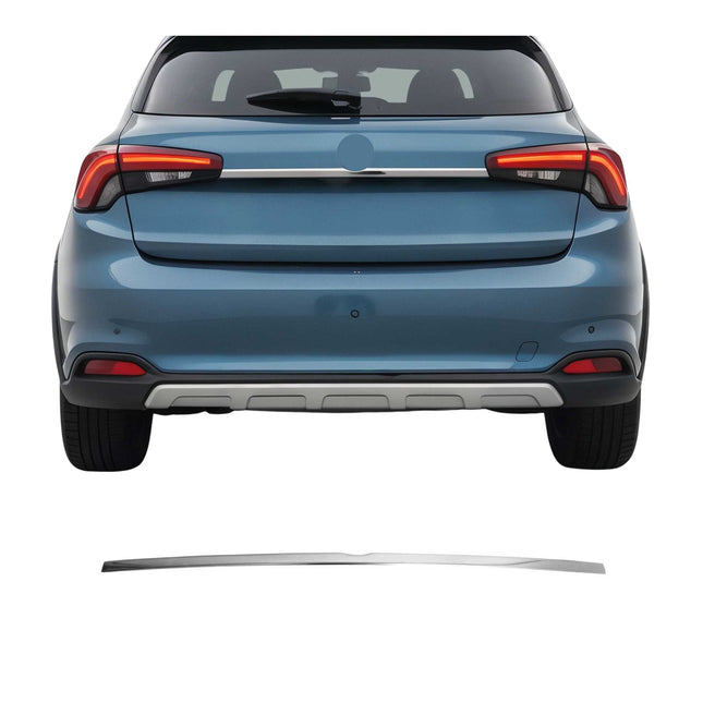 Kofferraumöffner Griff für Fiat Tipo 2015-2026 Schrägheck Edelstahl Chrom