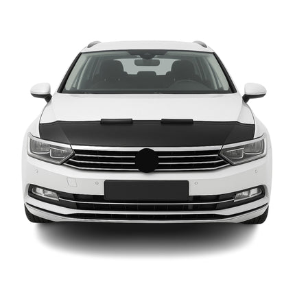 Haubenbra Steinschlagschutz Bonnet Bra für VW Passat B8 2014-2023 Schwarz Halb