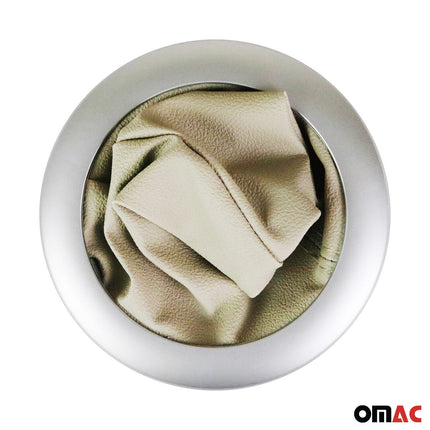 Schaltsack Schaltmanschette für Renault Megane 2004-2010 Kunstleder Beige