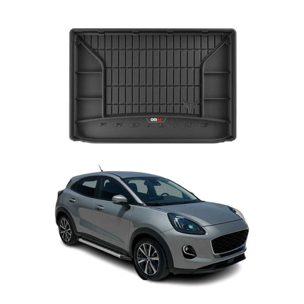 OMAC Gummi Kofferraumwanne für Ford Puma 2019-2026 TPE Laderaumwanne Schwarz