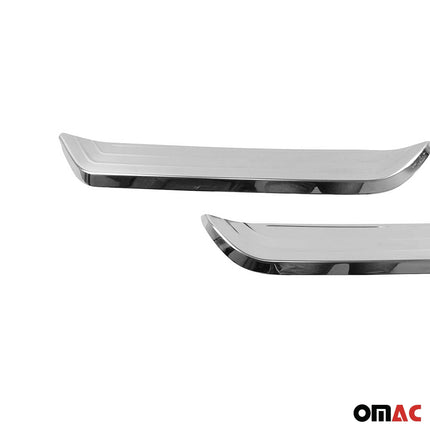 Heckdiffusor Stoßstangen für Nissan Qashqai J11 2017-2021 Edelstahl Chrom 2x