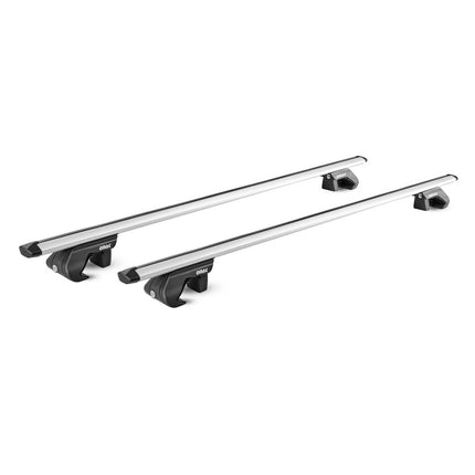 Dachträger Grundtäger für Kia Sorento 2009-2014 90kg Aluminium Silber 2 tlg ABE