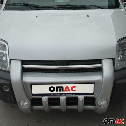 Kühlergrill Grillleiste für Ford Transit Tourneo Connect 2002-09 Edelstahl Chrom