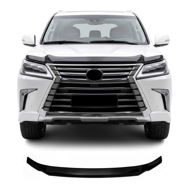 Motorhaube Deflektor Insekten Steinschlagschutz für Lexus LX 570 2015-21 Dunkel
