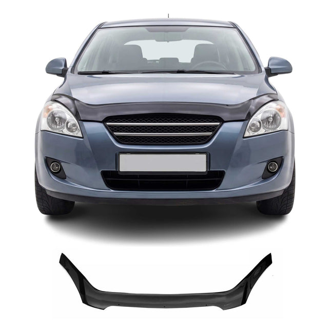 Motorhaube Deflektor Insekten Steinschlagschutz für Kia Ceed 2006-2010 Dunkel