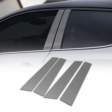 B-Säule Türsäulen Verkleidung für Mini Countryman R60 2010-2017 Chrom Dunkel 4x