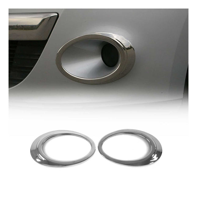 Nebelscheinwerfer Rahmen Chrom für Renault Megane 2009-2013 Edelstahl 2x