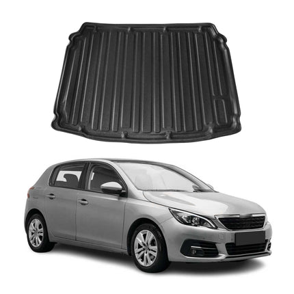 Kofferraumwanne Laderaumwanne für Peugeot 308 2014-2021 5tür Schrägheck Gummi