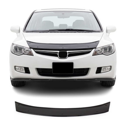 Motorhaube Deflektor Insekten Steinschlagschutz für Honda Civic 2006-2011 Dunkel